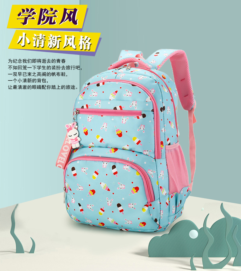 The new college style backpack large-cap...