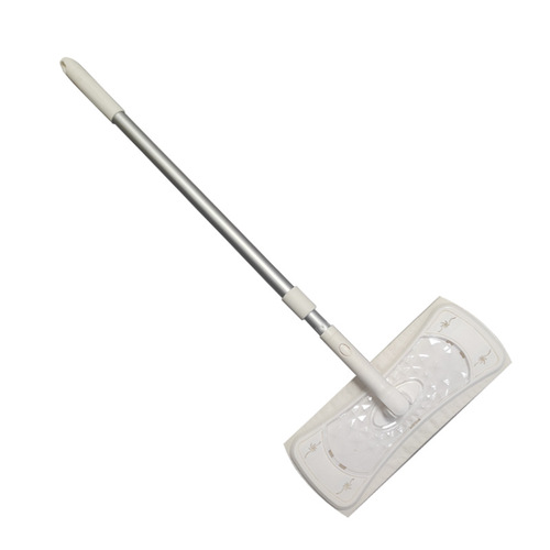 Electrostatic mop, lazy hand-free, disposable, no-wash mop, household wipes, dust removal, extended aluminum pole mop for mopping the floor