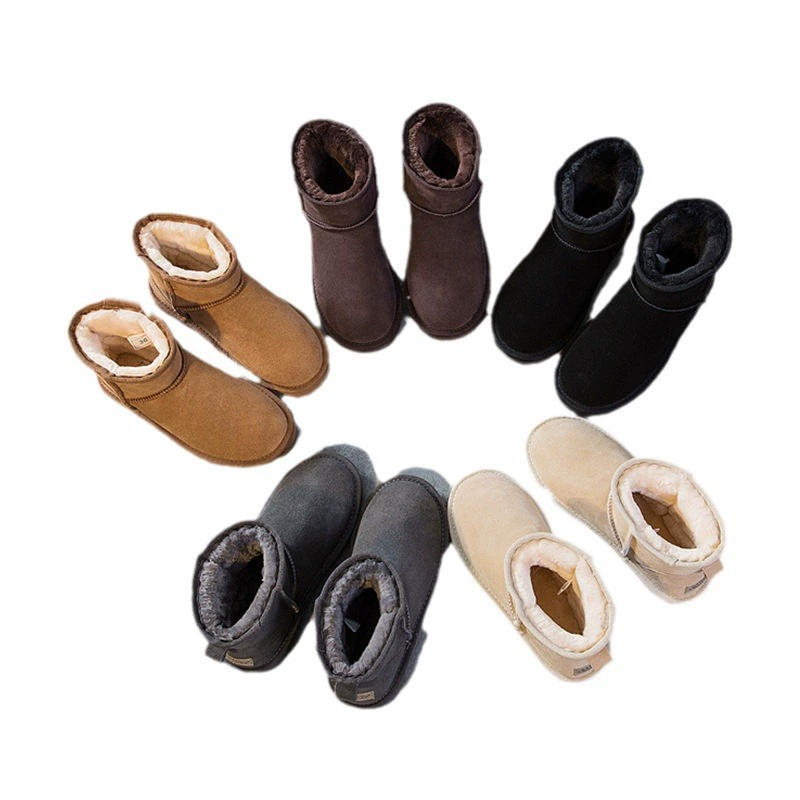 Новые Australian XLLUGG снегоступы женские сапоги из кожи COWI UGG и мужские и женские снегоступы зима