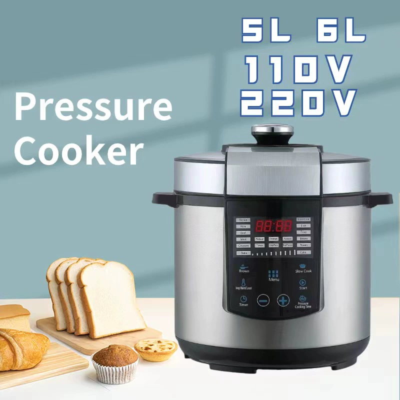Производитель оптовая внешняя торговля английская электрическая скороварка дома 110V/220V трансграничный экспорт многофункциональная электрическая скороварка
