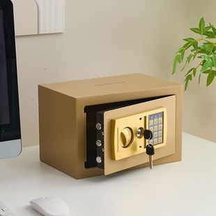 2025 New Digital Safe Cabinet Safe Piggy Bank Can Only Be Entered and Exited for Kidsren Boys and Girls Password Savings