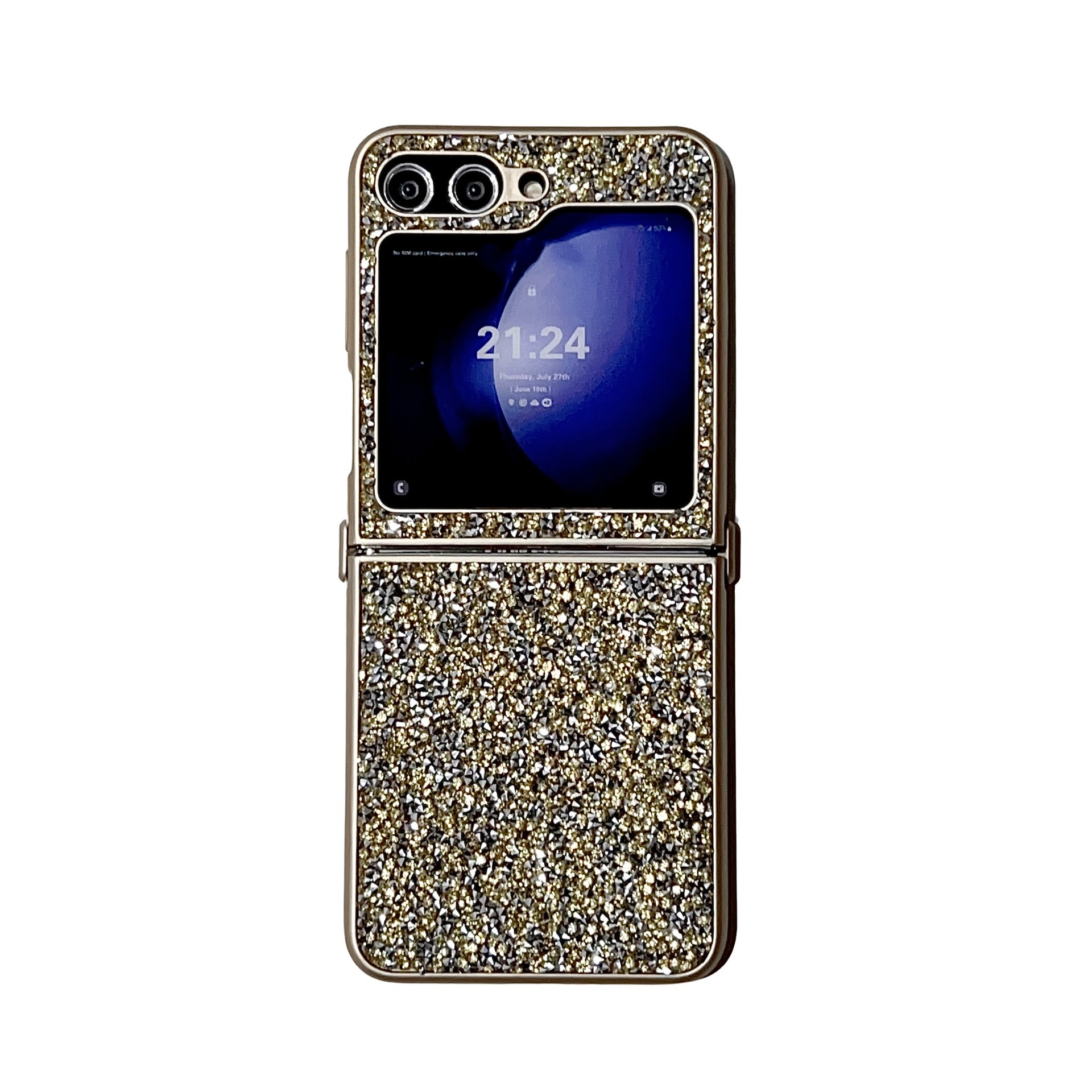 Luxury Diamond Glitter Phone Case For Samsung Z Flip And Z Fold_voghion.com
