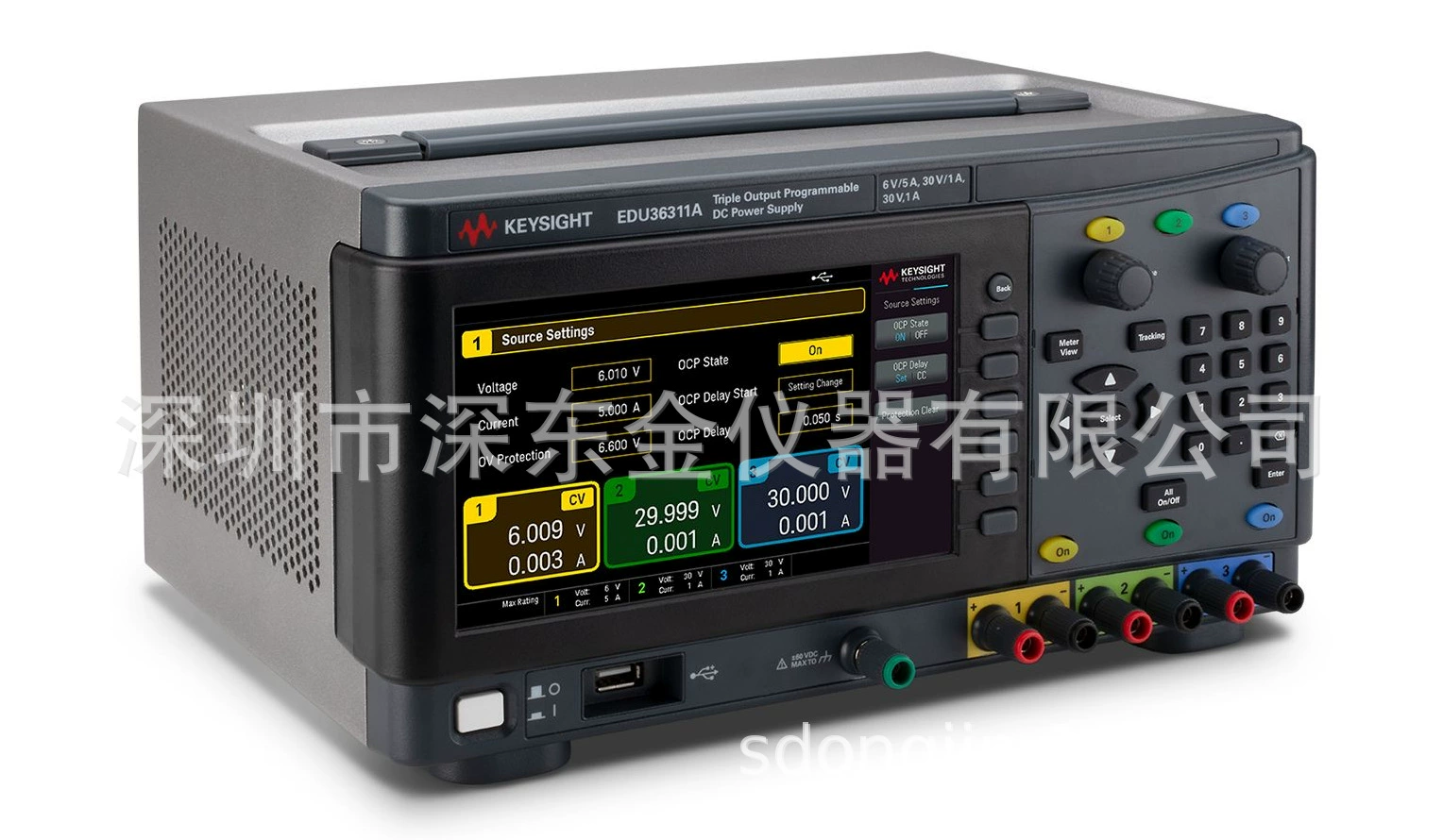 是德 KEYSIGHT EDU36311A интеллектуальный программируемый источник питания DC