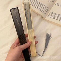 古风扇子折叠中国风小扇子便携折扇新中式女春夏汉服旗袍舞蹈扇无