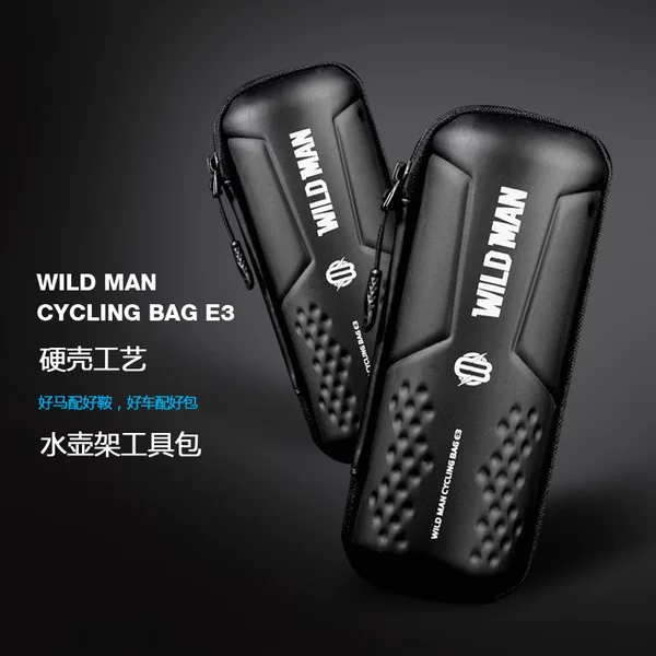 Wild Man/Wild Man Bicycle Bag Tool Canister Hard Shell Water Bottle Repair Tool Kit Cycling Gear Bicycle