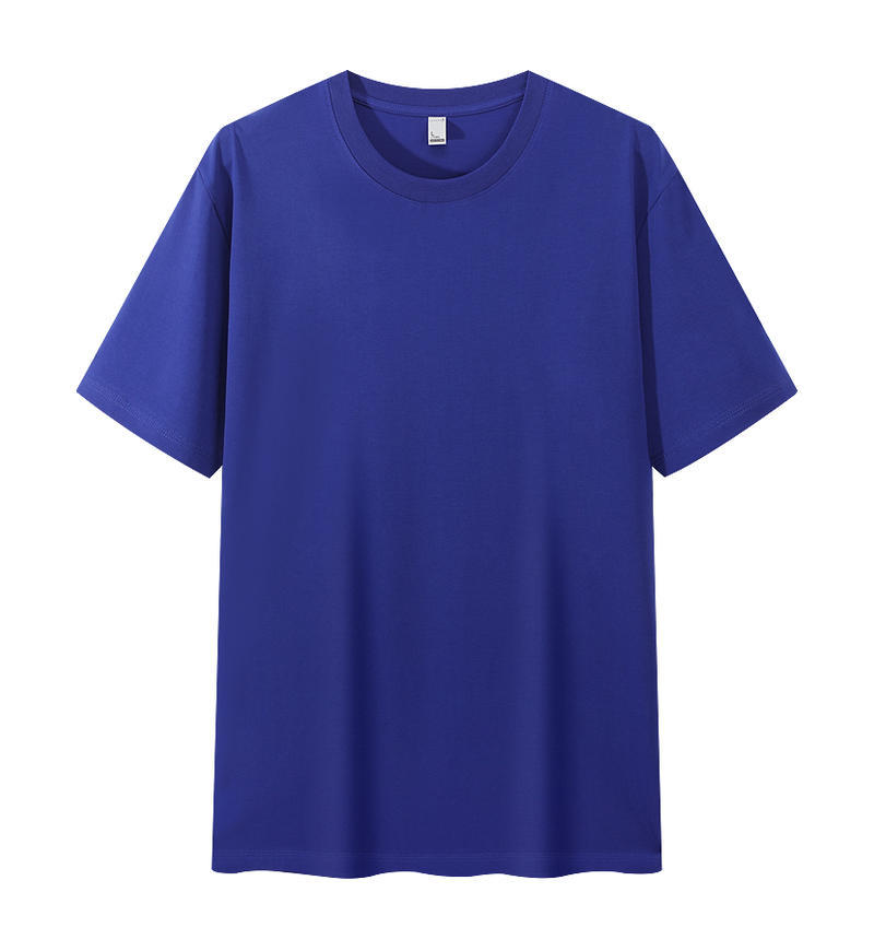 Camisa cultural de manga corta fresca de algodón con amoníaco líquido, estampado, bordado, camiseta de cuello redondo, logotipo impreso personalizado, ropa de clase, ropa de trabajo