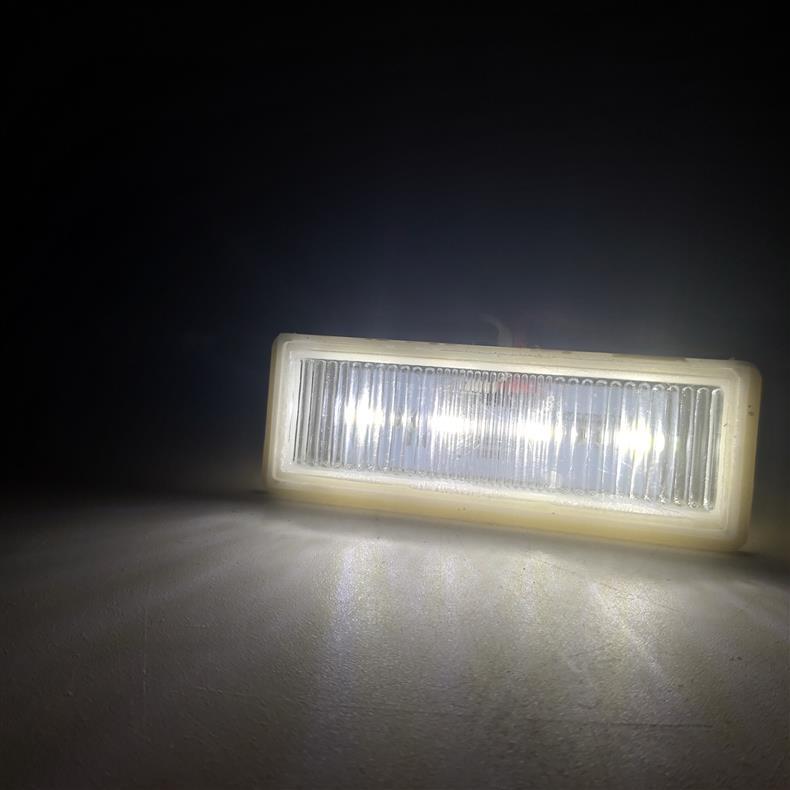 Truck Led Rear License Plate Light 24V Waterproof Super Bright Modified License Plate Light Van Truck High Brightness License Plate Light External
