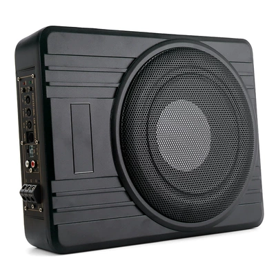 Seat-Mounted 10-Inch Active Subwoofer — Car speaker/subwoofer