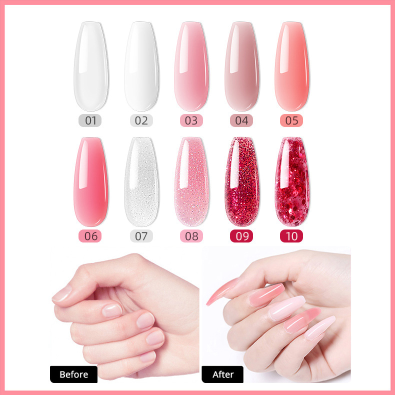Cute Sweet Solid Color Plastic Nail Polish 1 Piece display picture 1
