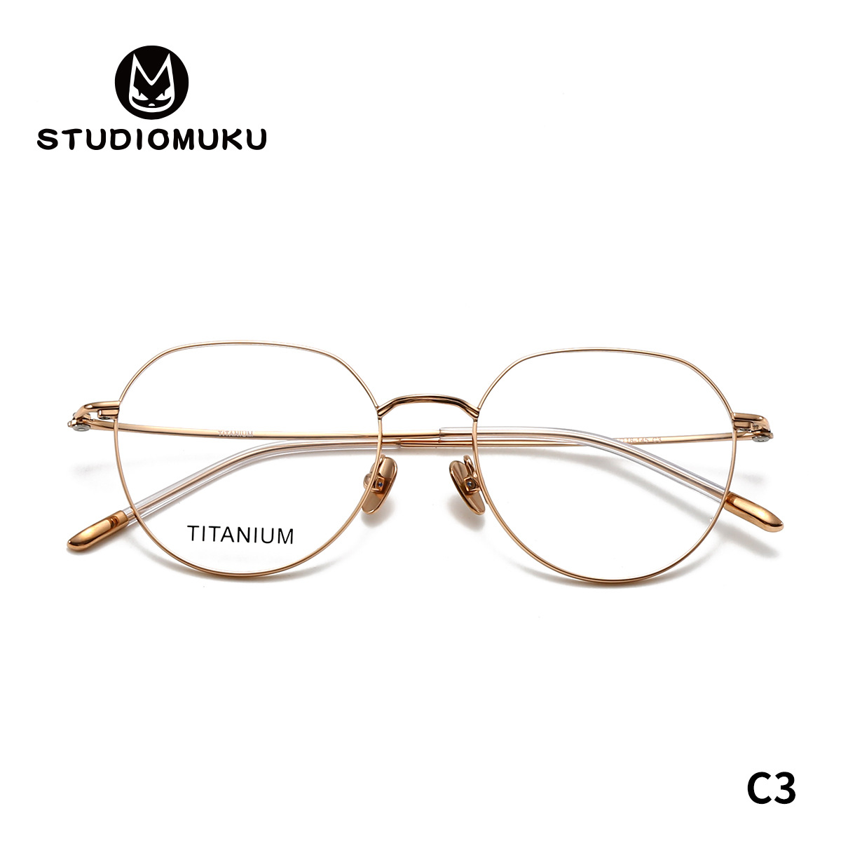 Gafas de madera STUDIOMUKU, tendencia retro, marco de gafas de todo fósforo de moda, marco de gafas de espejo plano con sabor a salsa