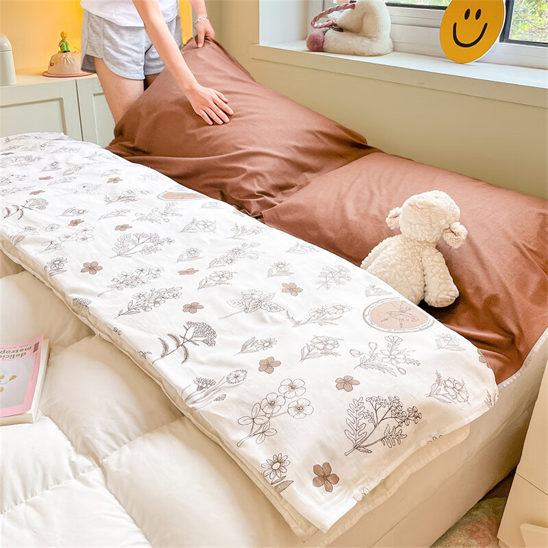 Saco de dormir sucio de hotel de algodón para un solo viaje sábana de algodón cubierta de edredón para viajes de negocios sábana de una pieza portátil