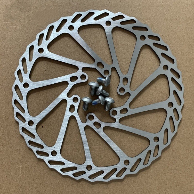 Pastillas de freno de disco para bicicleta de montaña de 160 mm, pastillas de freno de disco giratorias, suministros de ciclismo, discos de freno de disco, unidades de freno de disco.