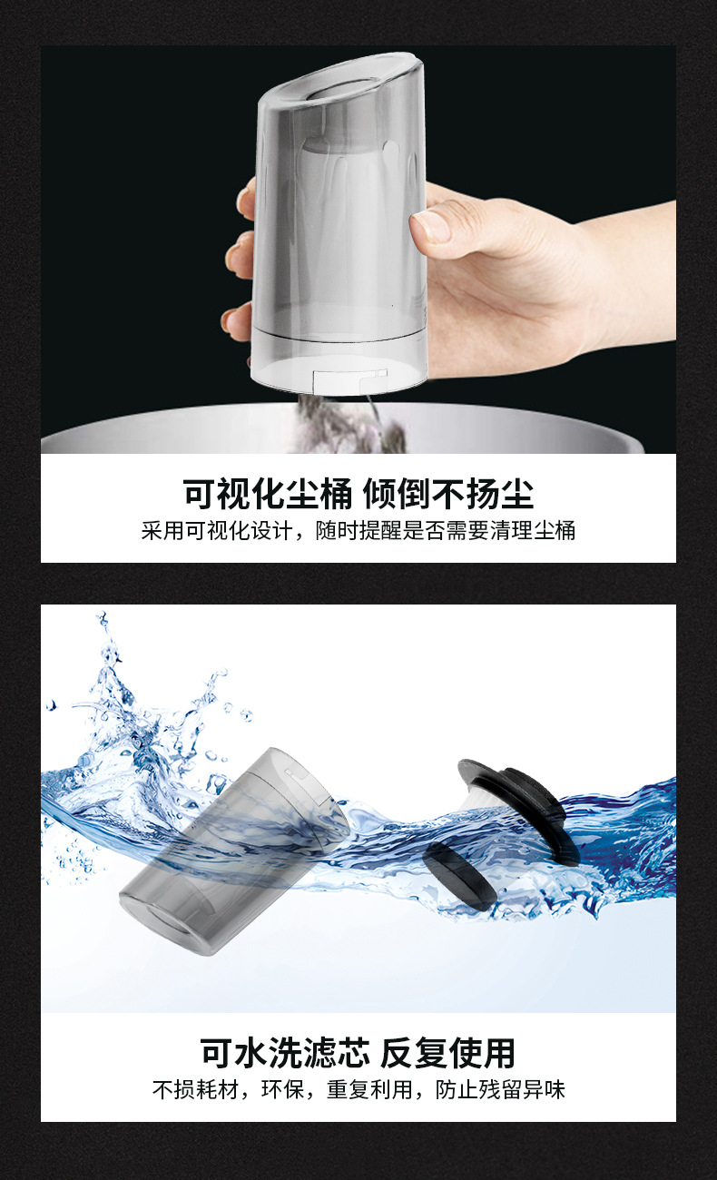 Car Vacuum Cleaner High Power Strong Suction Car Vacuum Cleaner Car Handheld Wireless Charging Folding Vacuum Cleaner