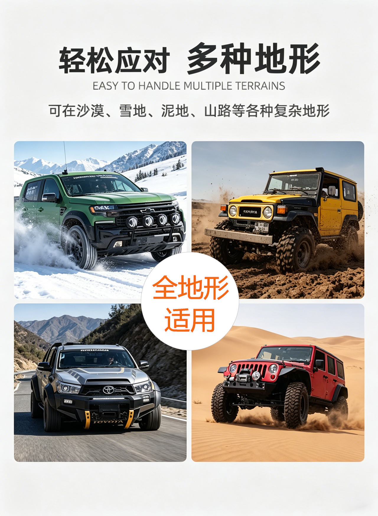In-Stock Thickened Anti-Slip Board for Enhancing Friction, Preventing Vehicle Entrapment in Mud Pits, and Self-Rescue on Ice and Snow