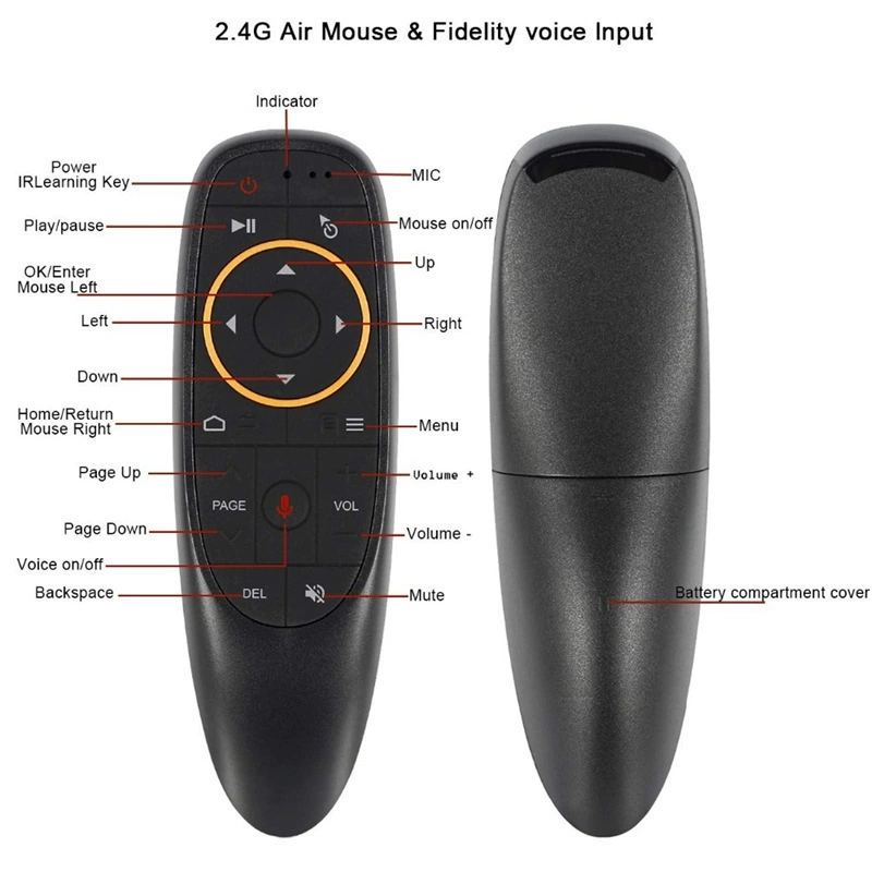 G10S Pro BTS голосовой воздушный полет вредный беспроводной подсветкой ТВ Farboxyle пульт дистанционного управления