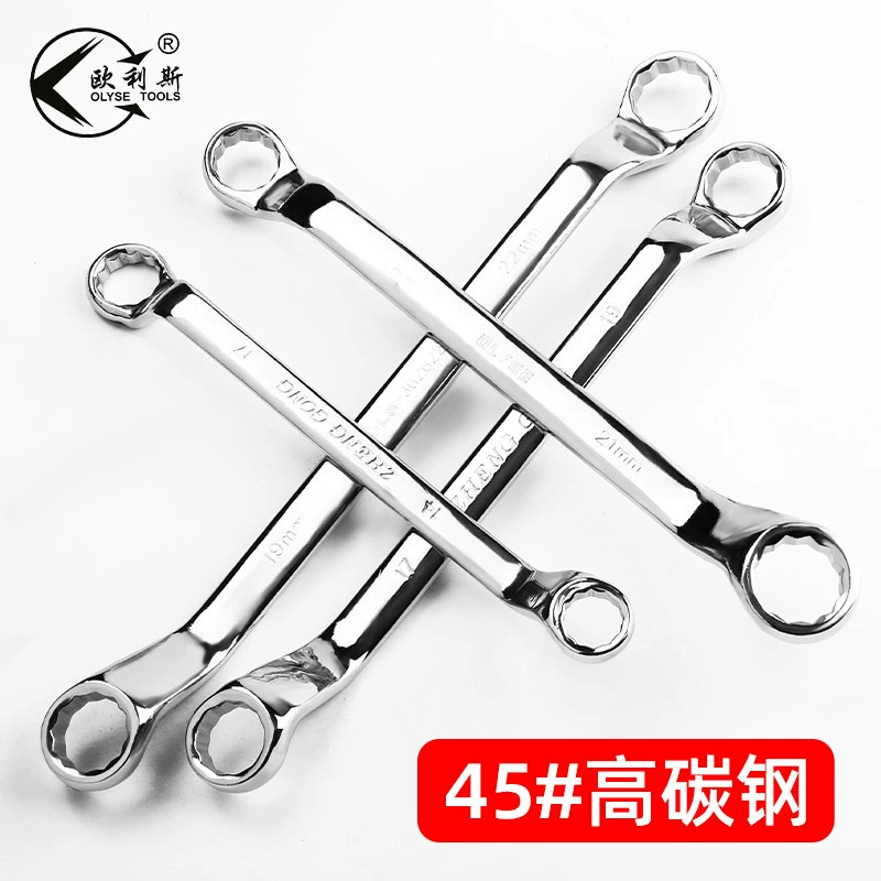 Оптовый слива wrench хром хромовая сталь сталь ремонт двойная головка гаечного ключа домашний ремонт оборудование гаечный ключ настольный инструмент