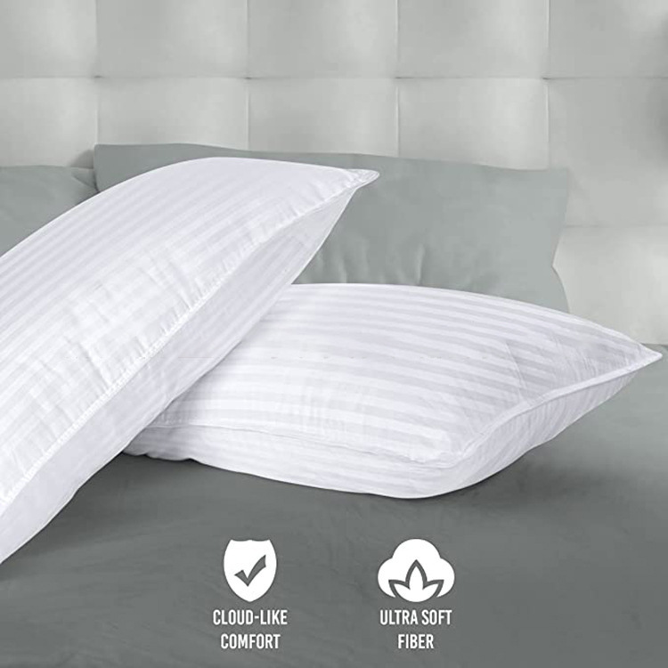 Amazon almohada explosiva transfronteriza almohada esponja triturada almohada procesamiento de relleno de una sola persona etiqueta personalizada cabeza completa