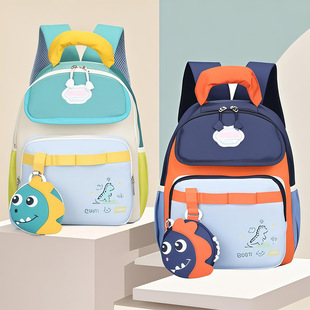 Children's Schoolbag Dinosaur 3-6 Years Old 5 Kindergarten Backpack Boy Large, Medium and Small Class Preschool Baby Boy Backpack