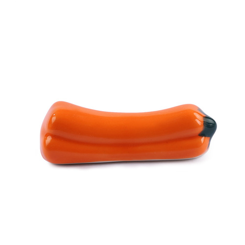 ZAKKA Japanese pumpkin chopstick holder chopstick holder ceramic vegetable table decorations creative crafts chopsticks pillow pen holder