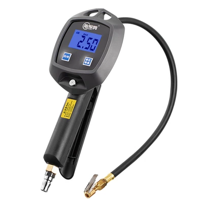 Air pressure gauge/tire pressure gauge: Digital Display Inflation Gauge Tire