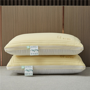 Summer Cool Ice Silk Bread Pillow Pillow Core Adult Home Neck Protection Student Dormitory No Collapse Three-dimensional Single Pillow