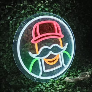 Amazon's Best-Selling Export Cross-Border Led Happy Birthday Party Luminous Letter Light Shape Led Neon Light Sign