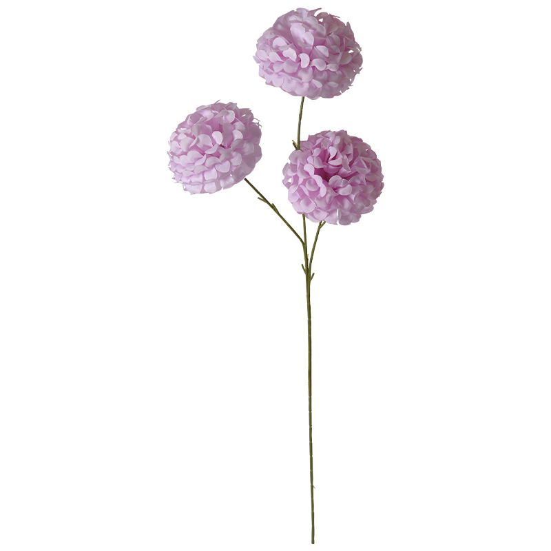 Simulación de hortensias boda estilo Monet sentido avanzado hortensias auditorio de bodas flores falsas hileras de suelo arreglo de pared flores falsas artificiales