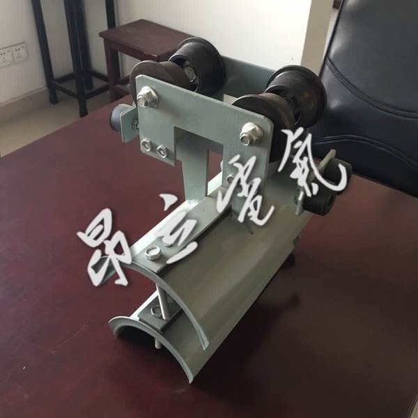 昂立CH-3型双层加厚工字钢滑车 大吨位起重机供电用拖缆滑车
