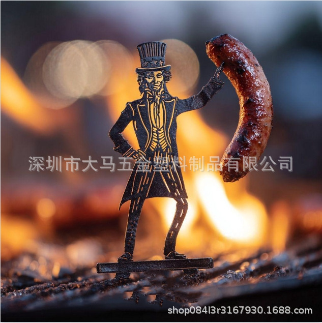 独立駅新商品創意Funny Monster Grillアウトドアバーベキュー面白いモンスターバーベキュースタンド|undefined