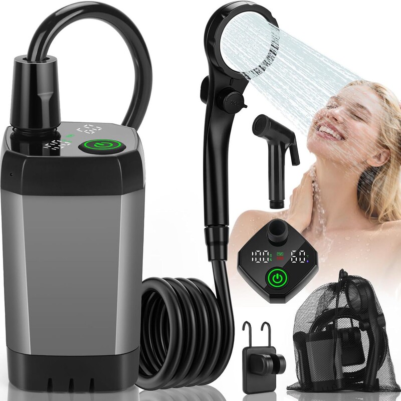 Outdoor Dormitory Home Mobile Portable Shower Simple Electric Pumping Showerhead Self-Priming Water Pump Outdoor Dormitory Home Mobile Portable Shower Simple Electric Pumping Showerhead Self-Priming Water Pump