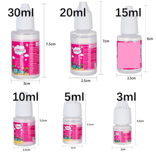 5Ml-50Ml Alcohol Glue, Various Styles, Non-Woven Hemp Rope Buckle Painting Glue, Handmade Materials, Transparent Soft Glue