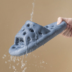 瑞黎雅2023新款情侶浴室涼拖鞋女家居家用室內防滑漏水一字拖批發