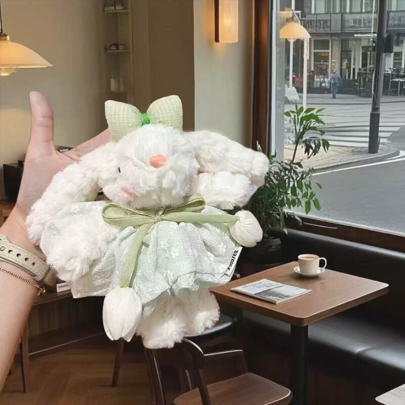かわいい垂れウサギのぬいぐるみぬいぐるみウサギのキーホルダー|undefined