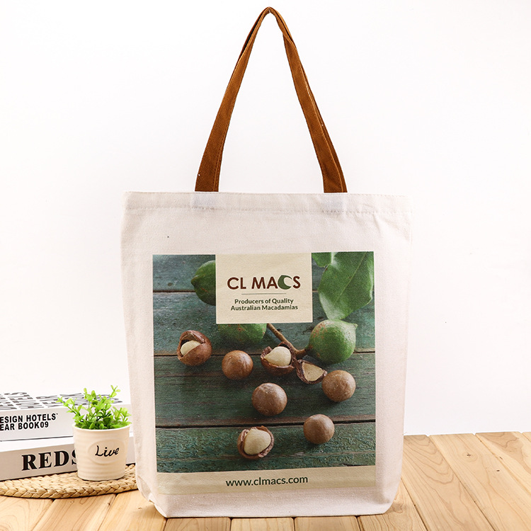 厂家定做新款图案广告棉布袋 创新个性棉布袋手提帆布袋