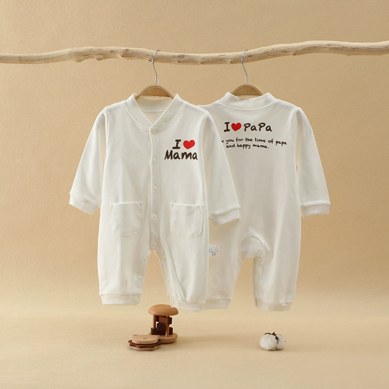 Костюм для скалолазания из хлопковой шерсти для новорожденных класса А с длинным рукавом осень и зима 0-3-6 месяцев Детский комбинезон для выхода на улицу Одежда для Харбина Детская одежда