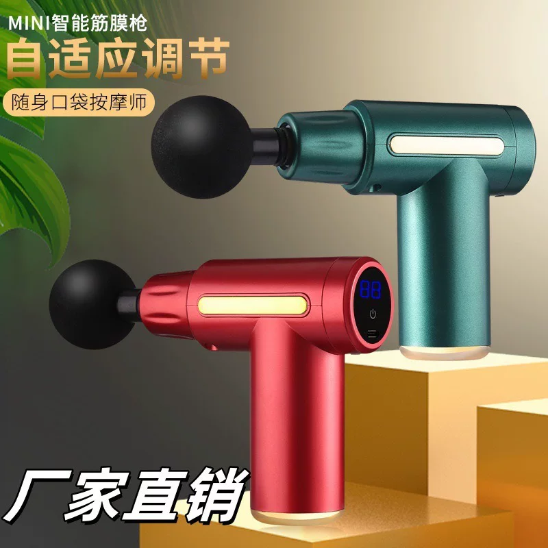 One-piece dropshipper factory direct sale 720 fascia gun muscle relaxation massage gun USB mini home fascia gun