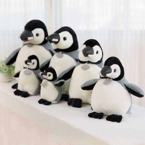 Simulation penguin figure Arctic Ocean Park plush toy gift small size Antarctic penguin doll children's plush doll