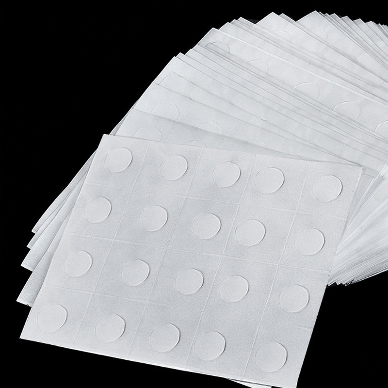 Wholesale dot glue 8 capsules, 10 capsules, 20 capsules, 80 capsules, flat glue dot stickers, children's DIY adhesive, environmentally friendly, traceless glue dispensing