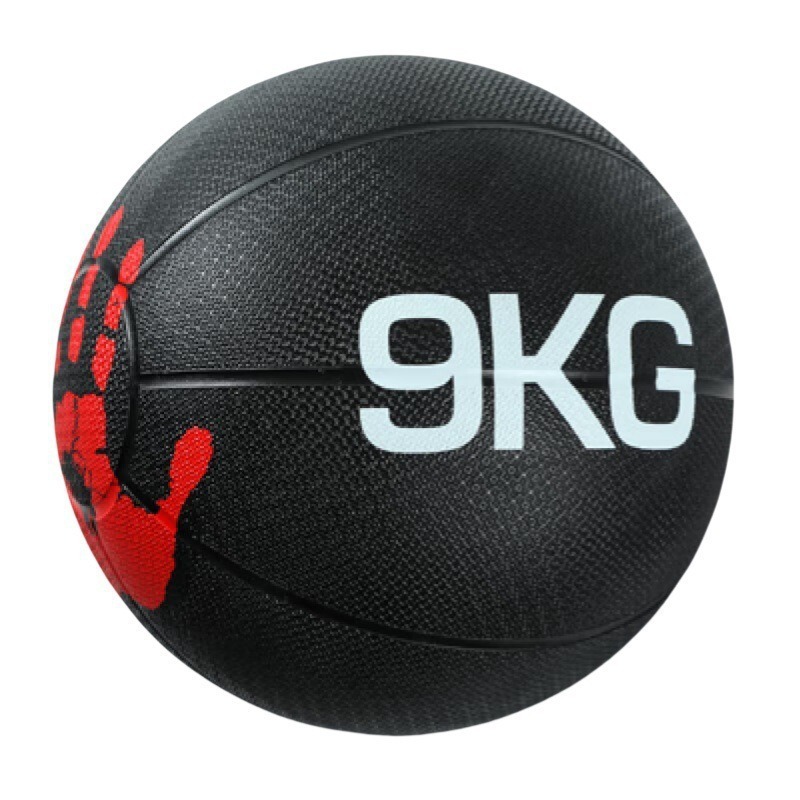 Palma de goma medicina bola de entrenamiento de cintura y abdomen entrenamiento de rehabilitación bola de equilibrio de gravedad inelástica bola de rehabilitación de fitness