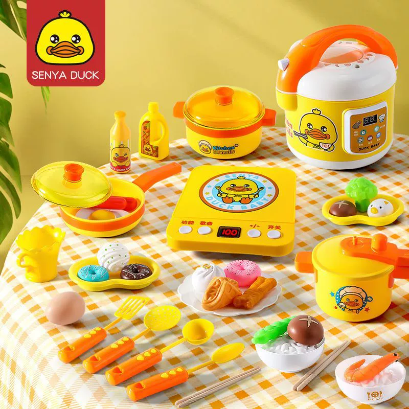 Family small realistic kitchenware, toy, duck, wholesale