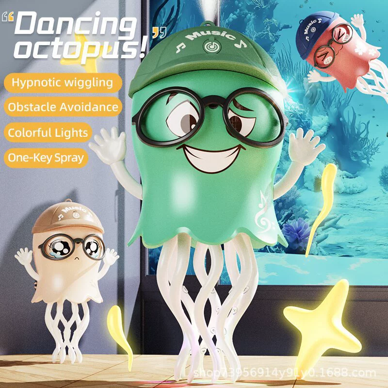 Танцующая игрушка, кукла, осьминог, антистресс, оптовая