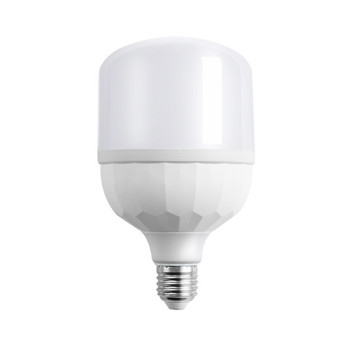LED three-proof bulb eye protection, plastic ball bulb lamp E27 screw base, white light supermarket factory home energy-saving light