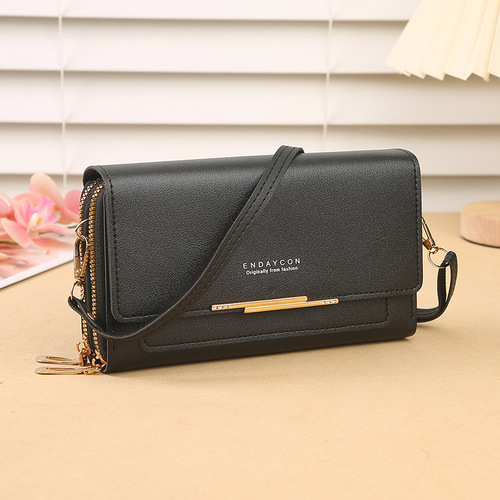 Handbag Shoulder Bag Wallet Coin Purse Medium Long Women's Wallet Korean Style Multifunctional