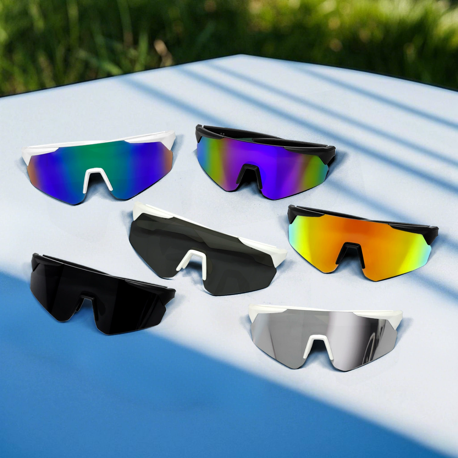 Кроссворотной границы горячий продукт QY-pro02 outdoor sports cycling Bluetooth glasses anti-UV smart glasses for listening to songs and calls