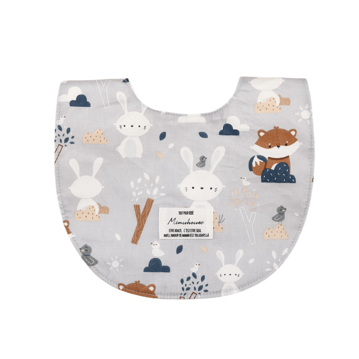 Babero Impermeable para Bebé de 100% Algodón y TPU Impermeable para Bebés image 25