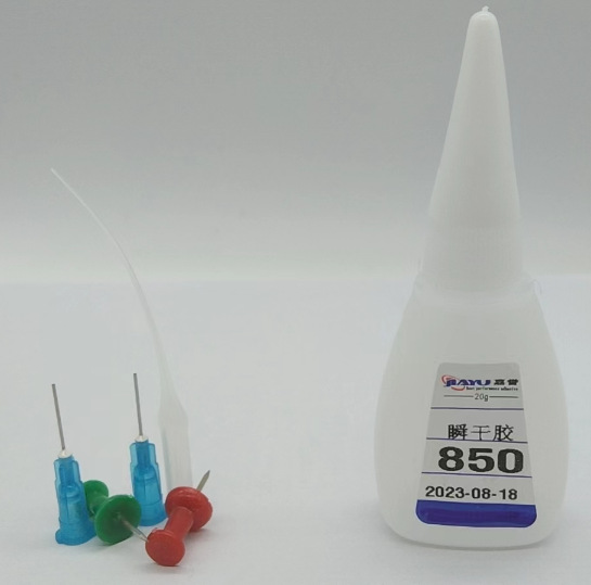 厂家直销 850快干胶 PC塑胶木材瞬间粘接 环保无白化 大量批发