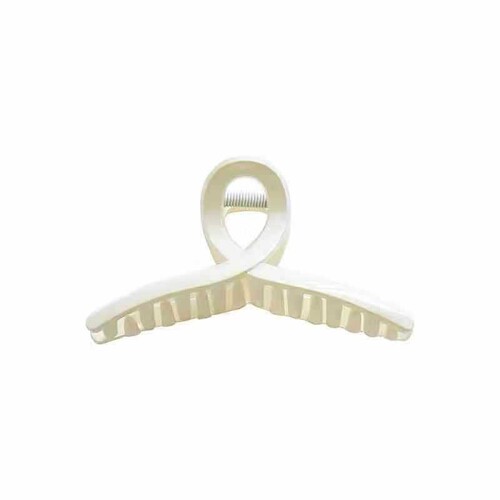 New internet celebrity retro frosted grab clip candy color hair clip female pearl shark clip back of head large bath hair accessory