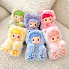 POPMART泡泡玛特HACIPUPU小熊软糖系列搪胶毛绒挂件盲盒限定款