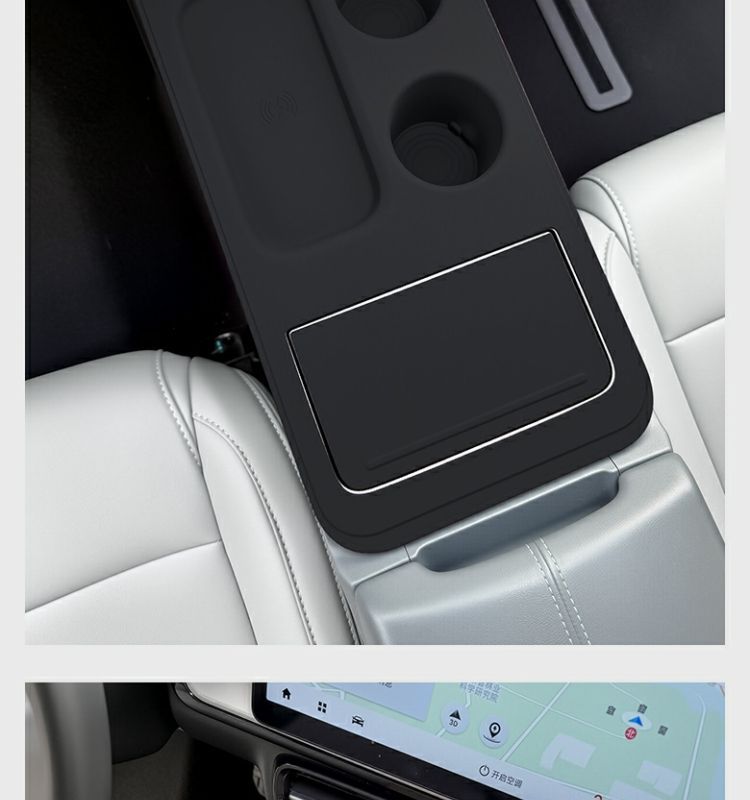 GAC Aion Y Plus Center Console Silicone Pad Interior Accessories