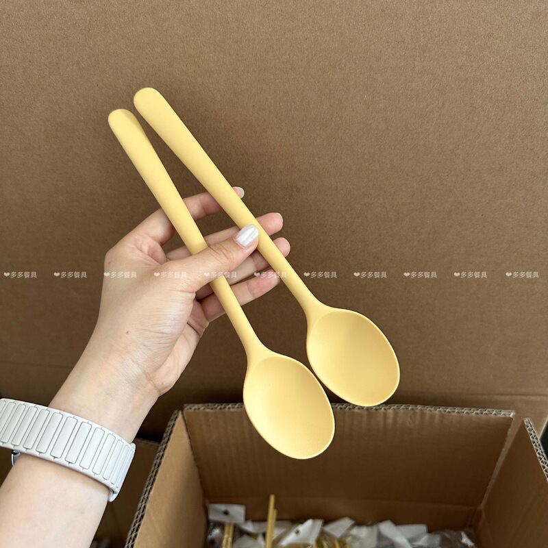 润多多食品级硅胶勺子筷子套装学生上班族餐具耐高温家用便携餐具|undefined